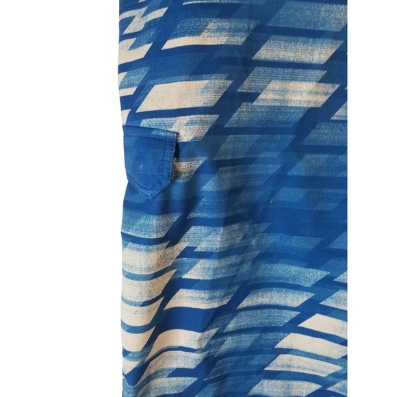 Oakley Lightweight swing Shorts Men's Size 40 in blue white Inseam 10.5 in - Picture 4 of 8